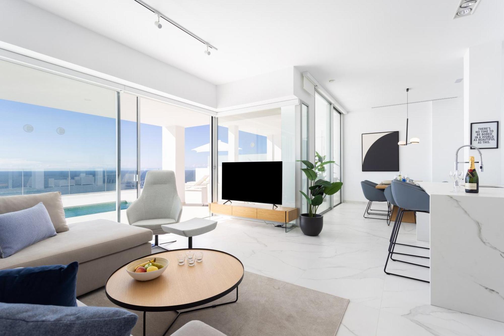 Crystal I Luxury Apartments By Enjoyahome Acantilado de los Gigantes Exterior photo